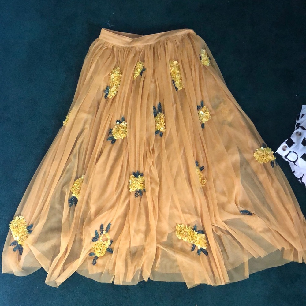 Beaded skirt